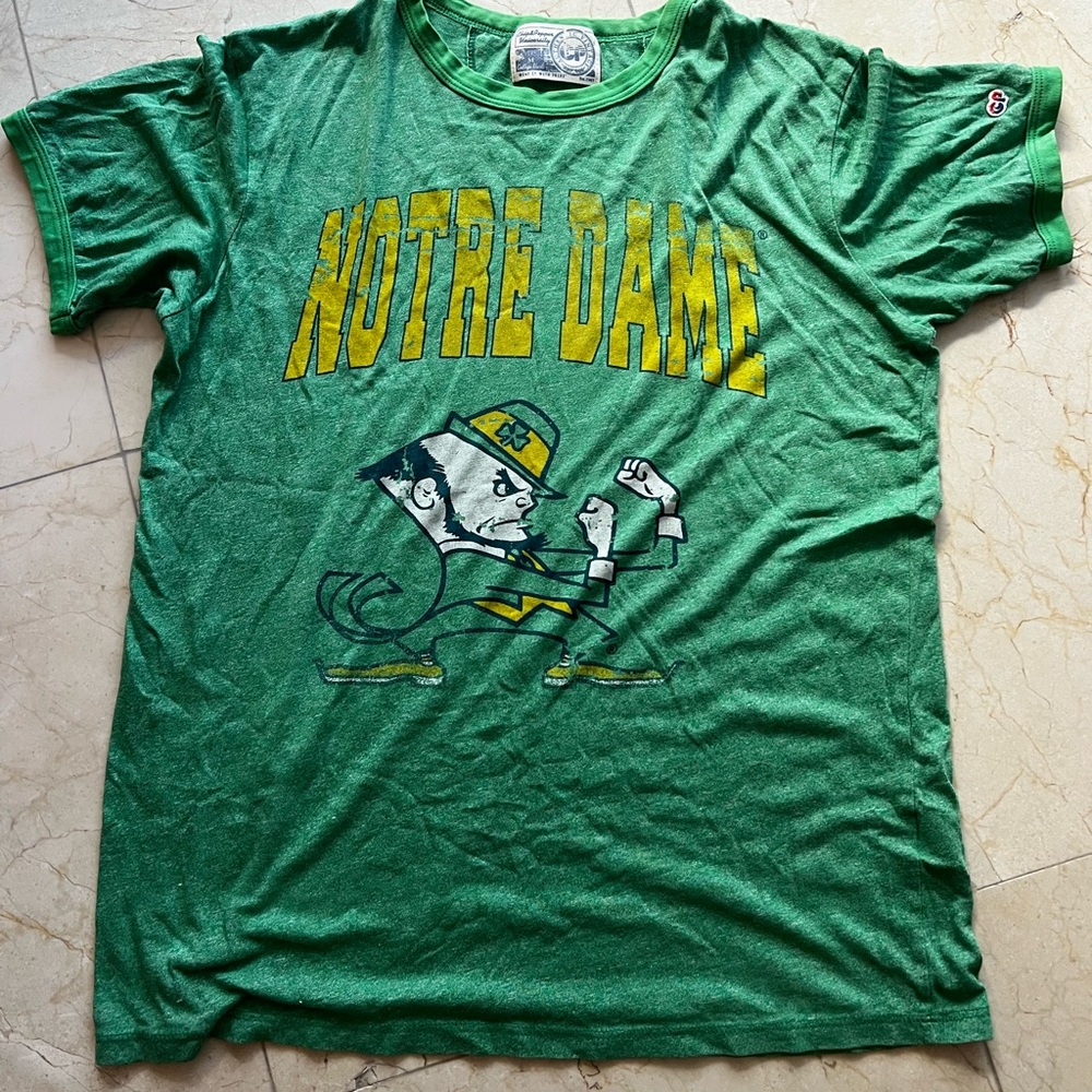 Notre Dame Vintage Chip and Pepper tee